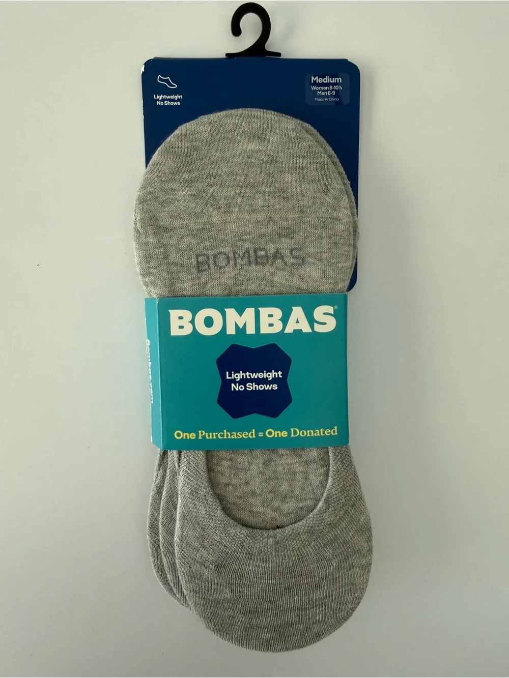 Bombas Lightweight No-Show Socks 3- pack
